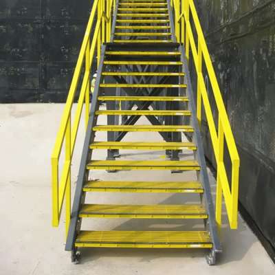 FRP Pultrusion Grating Stair Ladder