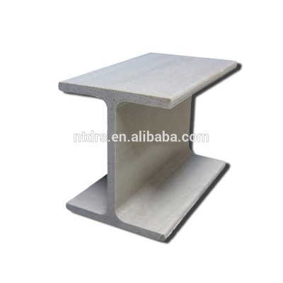 High density frp/grp pultruded I beam profiles